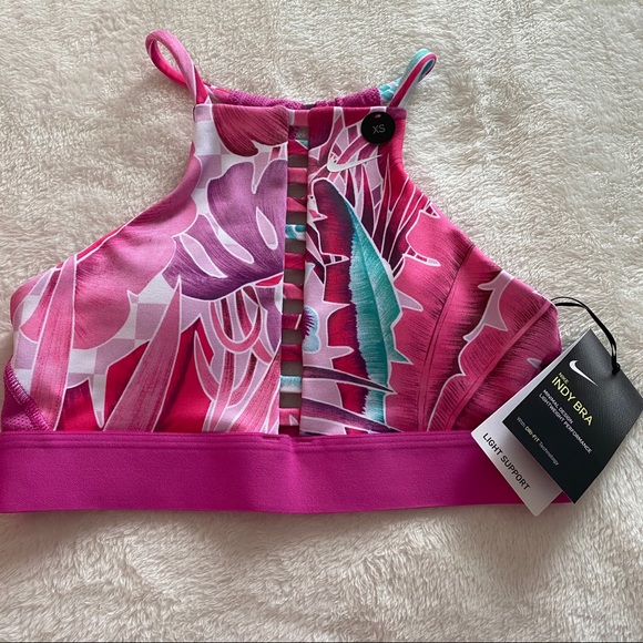 Nike Sports Bra XS Indy Performance Lightweight - Picture 3 of 8